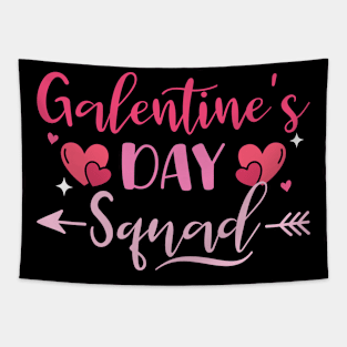 Galentine's Day Squad Women Shirt Happy Galentines Day Tapestry