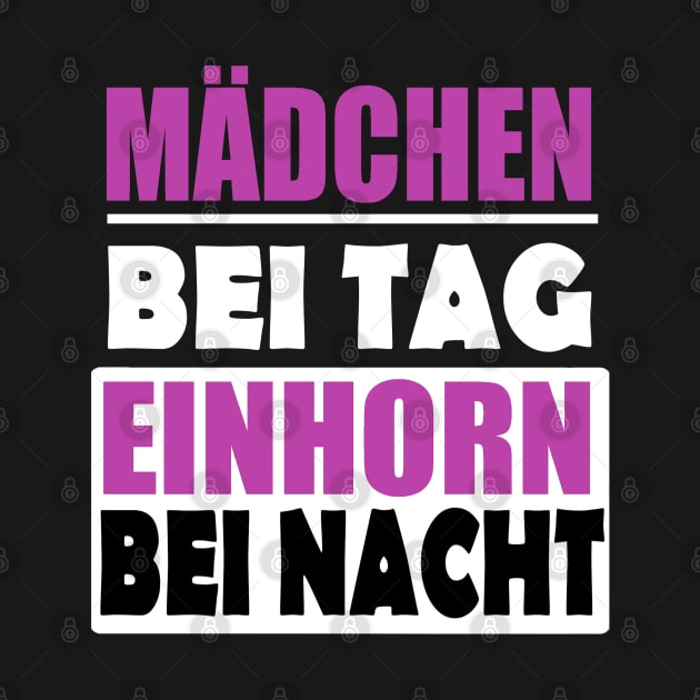 Einhorn Mädchen Geschenk lustiger Spruch Frauen by FindYourFavouriteDesign