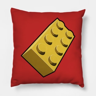 Lego Brick - Yellow Pillow