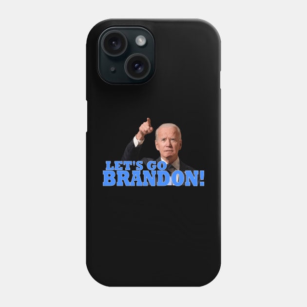 Lets Go Brandon meme Phone Case by NewShift