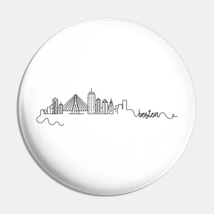 Boston City Signature Pin