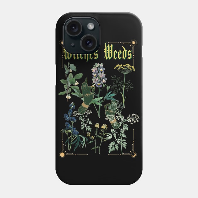 Withes Weed Phone Case by thecolddots