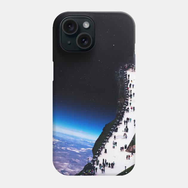 CASCADE Phone Case by SENSETUS