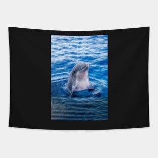 I Love Dolphins Tapestry