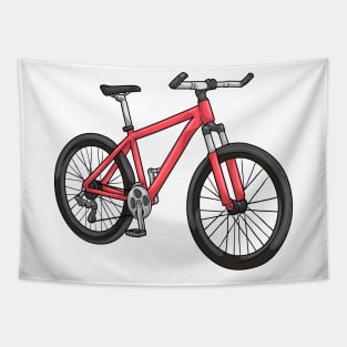 Men's bike red Tapestry