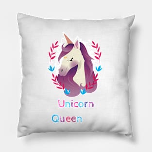 Unicorn Queen Pillow