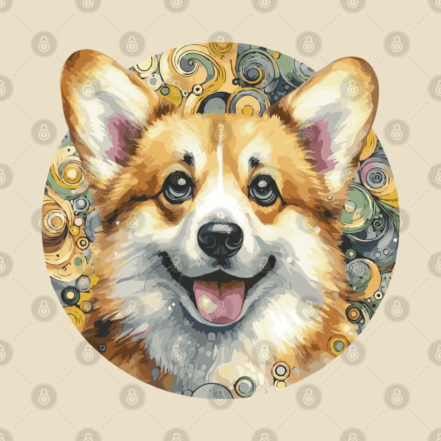 Corgi Dog Mom by Heartsake