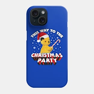 Sooty Christmas This Way To The Christmas Party Phone Case