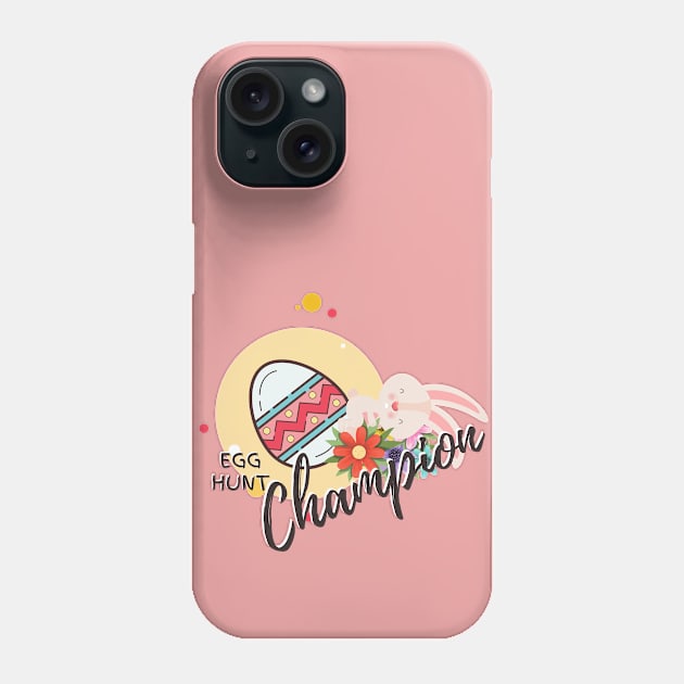 Egg hunt champion Shirt Phone Case by AYDigitalDesign