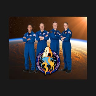 NASA SpaceX Crew-3 Astronaut Portrait T-Shirt