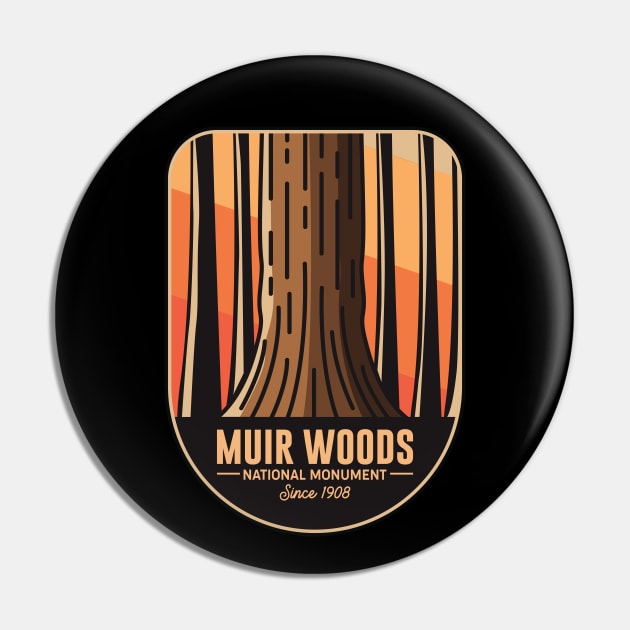 Muir Woods National Monument Pin by Mark Studio