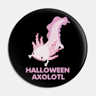 Axolotl Halloween Pin