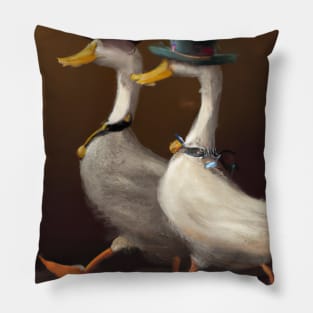 Two ducks Pillow