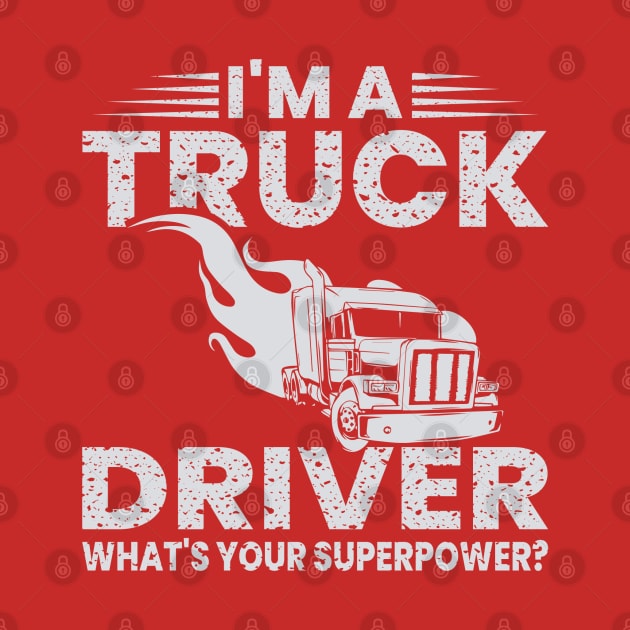 Truck Driver T-shirt by Ebazar.shop