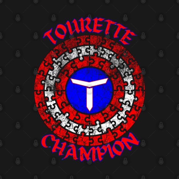 Tourette Champion Hero Shield by chiinta