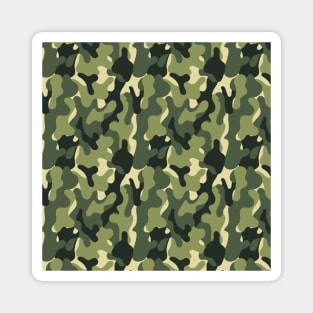 Camouflage Pattern 1, military green, camo green, camping patterns Magnet