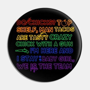 Earp Quotes Pin