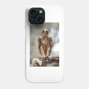 Little Eagle with Prey Phone Case