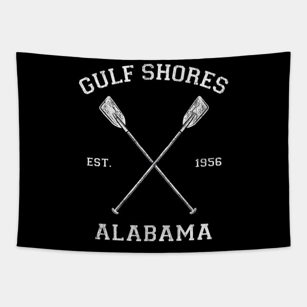 Gulf Shores Alabama Vacation Tapestry by Vector Deluxe