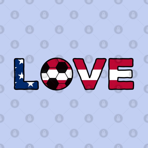 Soccer Love USA by DiegoCarvalho