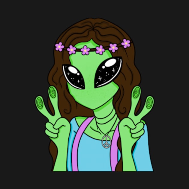 alien hippie by Torribells Treasures