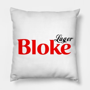 Lager bloke beer ale cider enthusiast parody beers Pillow