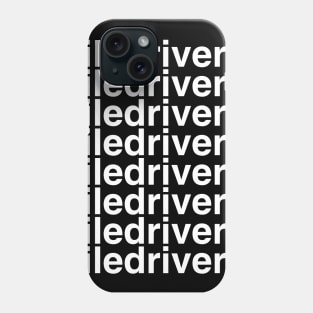 Piledriver helvetica list Phone Case