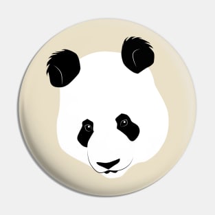 Panda Portrait Pin