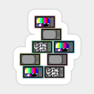 retro tvs Magnet