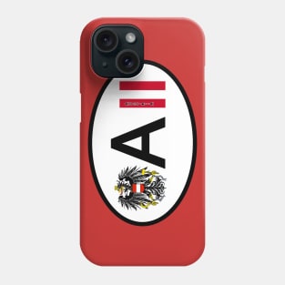 Austria car country code Phone Case