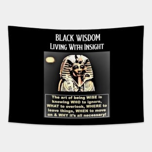 Black Wisdom Tapestry