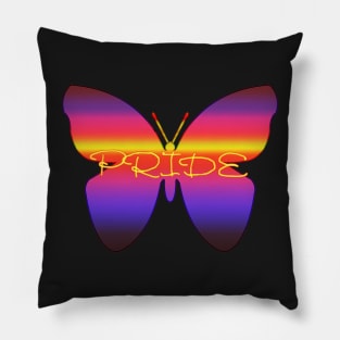 Pride Butterfly (no mercury) Pillow