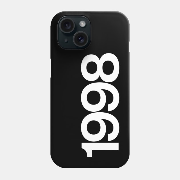 1998 Phone Case by Monographis