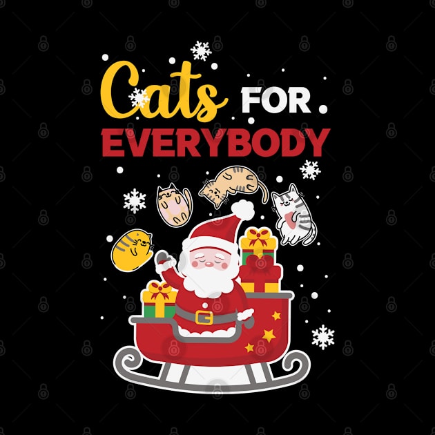 Cats For Everybody Santa Claus by V-Edgy