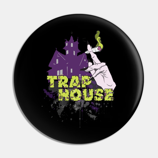 TrapHouse Zombie Pin by shanin666