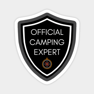 Official Camping Expert Magnet