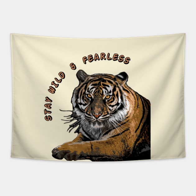 tiger king Tapestry by zzzozzo