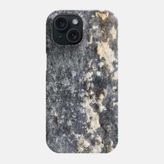 Eroding Texture Stone Wall Surface Phone Case by textural