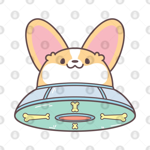 Corgi UFO by XEENYEE