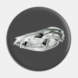 Possum Skull Pin