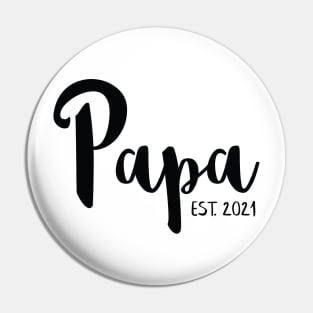 Papa Pregnancy Announcement Pin