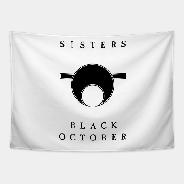 Sisters of Mercy - Black October (dark) Tapestry by conform