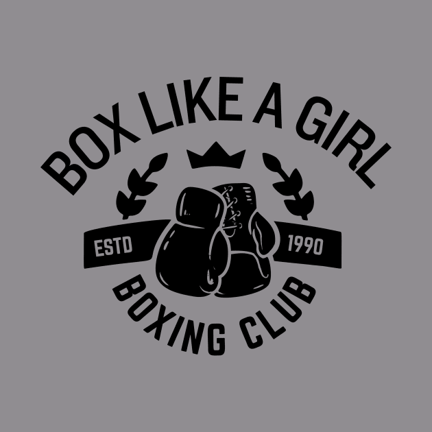 Girl Boxing Club by ICS DESIGNS