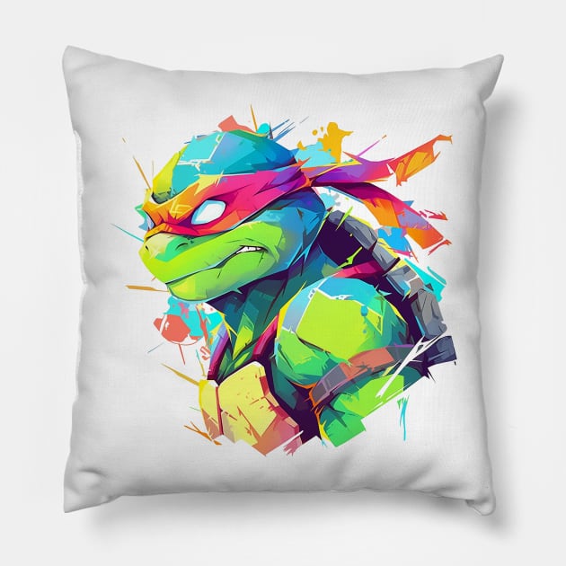 michelangelo Pillow by Ninja banana