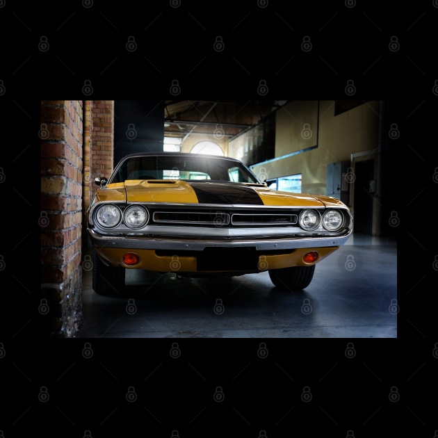 dodge challenger - coupe 378 by hottehue