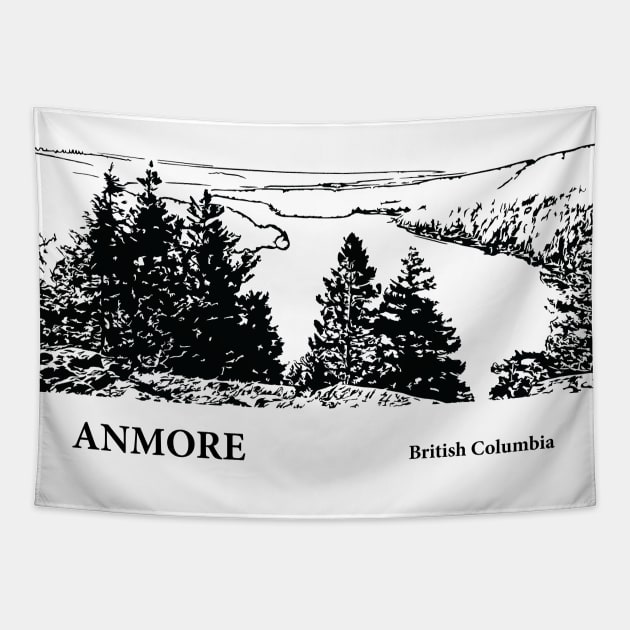 Anmore British Columbia Tapestry by Lakeric