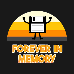 Vhs cassette Floppy disk nerd geek Retro gift T-Shirt