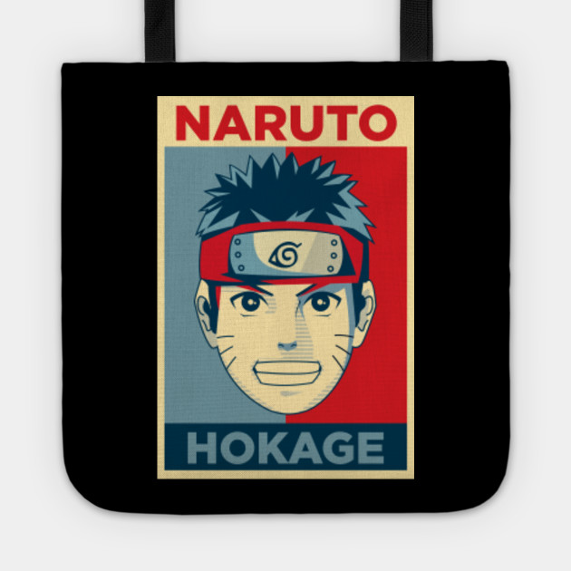 Naruto Hokage Obama Hope Style Anime And Manga Tote Teepublic