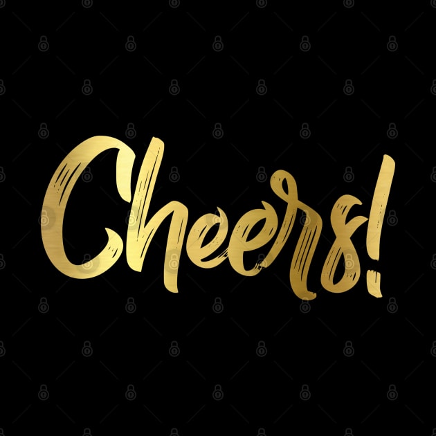 Cheers merch by Sarah Creations