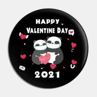 Quarantine Valentines Day Pin